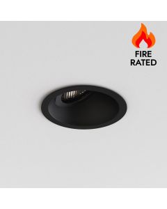 Astro Lighting - Minima Slimline 25 1249037 - IP65 Fire Rated Matt Black Downlight/Recessed