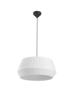 Nordlux - Dicte 53 - 2112373001 - Black White Pleated Ceiling Pendant Light