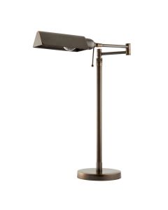 Interiors 1900 - Clarendon - 72978 - Antique Bronze Task Table Lamp