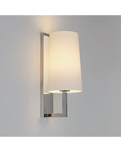 Astro Lighting - Riva - 1214001 & 5018004 - Chrome White IP44 Bathroom Wall Light