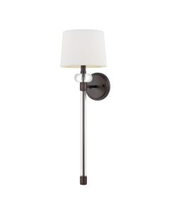 Quoizel Lighting - Barbour - QZ-BARBOUR1-HO - Harbor Bronze White Wall Light