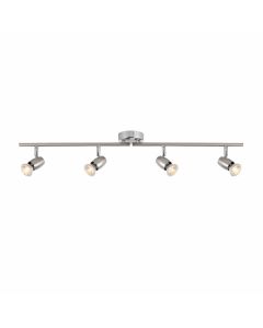 Saxby Lighting - Palermo - G5503177 - Brushed Chrome 4 Light Ceiling Spotlight