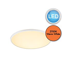 Nordlux - Oja 42 - 47286001 - LED White Flush Ceiling Light