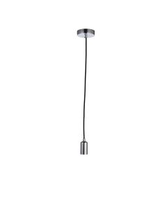 Endon Lighting - Studio - 76573 - Chrome Ceiling Pendant Light