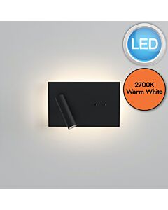 Astro Lighting - Edge - 1352019 - LED Black Reading Wall Light