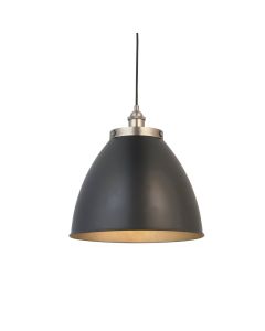 Endon Lighting - Franklin - 98749 - Aged Pewter Black Ceiling Pendant Light