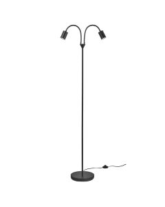 Nordlux - Explore - 2213514003 - Black 2 Light Floor Reading Lamp