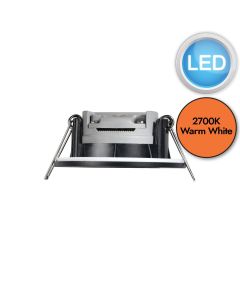 Nordlux - Leonis IP65 1-Kit 2700K - 2310016003 - LED Black IP65 Bathroom Recessed Ceiling Downlight