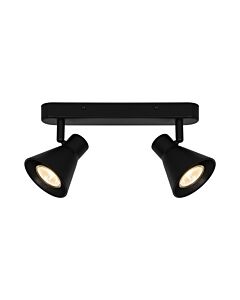 Nordlux - Eik 2 - 45770103 - Black 2 Light Ceiling Spotlight
