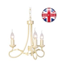 Elstead - Olivia OV3-IVORY-GOLD Chandelier