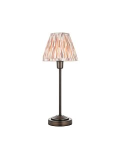 Endon Lighting - Rise - 121006 - Antique Bronze Neutral Table Lamp With Shade