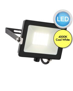 Saxby Lighting - Salde - 91862 - LED Black IP65 30W Outdoor Floodlight