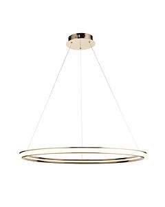 Statesman - LED French Gold White Ceiling Pendant Light