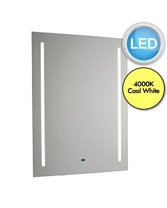 Saxby Lighting - Nico - 60899 - LED Mirrored Glass Silver IP44 Bathroom Mirror Shaver Light