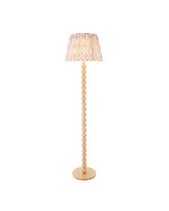 Endon Lighting - Cane & Ikat 40cm - 114350 - Natural Bamboo Neutral Floor Lamp