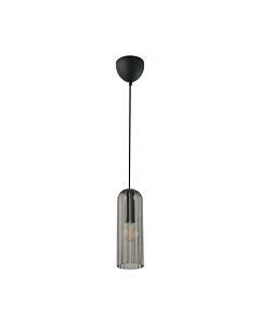 Nordlux - Miella - 2412523047 - Black Smoked Glass Ceiling Pendant Light