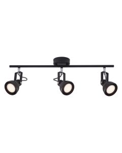 Nordlux - Aslak - 45740103 - Black Chrome 3 Light Ceiling Spotlight