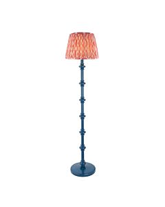 Endon Lighting - Carnaby & Ikat 35cm - 116146 - Blue Pink Floor Lamp