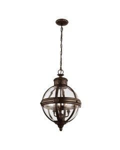 Elstead - Feiss - Adams FE-ADAMS-3P-BRZ Chandelier