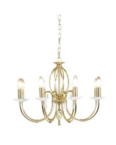 Elstead - Aegean AG8-POL-BRASS Chandelier