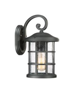 Elstead - Quoizel - Crusade QZ-CRUSADE-M-BLK Wall Lantern