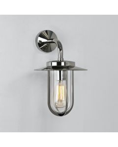 Astro Lighting - Montparnasse Wall 1096001 - IP44 Polished Nickel Wall Light