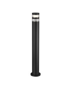 Nordlux - Birk - 45518003 - Black Clear Glass IP44 Outdoor Post Light