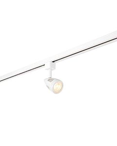 Saxby Lighting - Bullett - 3th113w - White Ceiling Track Light