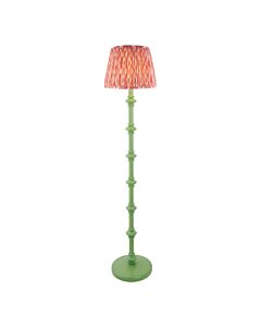 Endon Lighting - Carnaby & Ikat 35cm - 116134 - Green Pink Floor Lamp