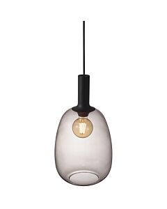 Nordlux - Alton 23 - 47303047 - Black Smoked Glass Ceiling Pendant Light