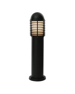 Saxby Lighting - Louvre - Ch201E27bk - Black Opal IP44 Outdoor Post Light