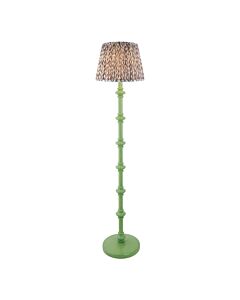 Endon Lighting - Carnaby & Leaf 35cm - 116131 - Green Grey Floor Lamp