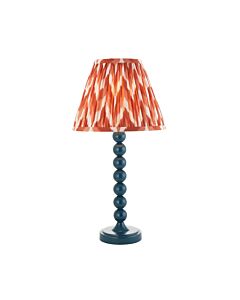 Endon Lighting - Higgledy & Zigzag 25cm - 114719 - Blue Orange Table Lamp With Shade