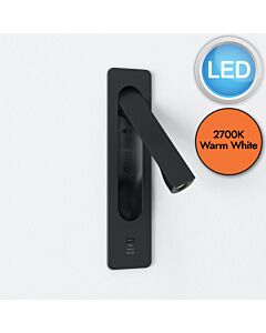 Astro Lighting - Keta - 1437038 - LED Black Reading Wall Light