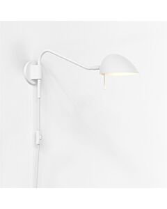 Astro Lighting - Serge - 1476002 - White Plug-In Plug In Reading Wall Light