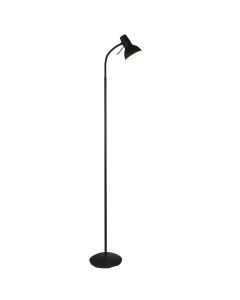 Endon Lighting - Amalfi - 106997 - Black Floor Reading Lamp