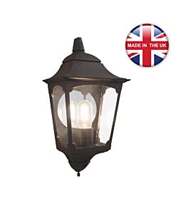 Elstead - Chapel CP7-2-BLACK Half Lantern