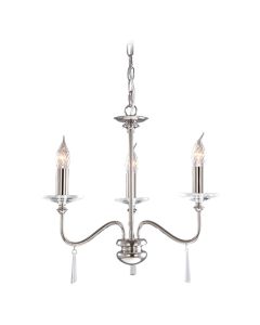 Elstead - Finsbury Park FP3-POL-NICKEL Chandelier