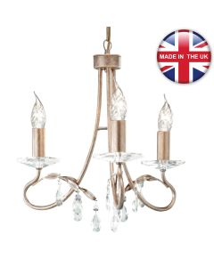 Elstead - Christina CRT3-SILVER-GOLD Chandelier