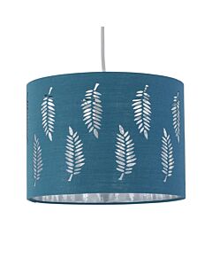 Fern - Teal Cut Out 25cm Pendant Lightshade