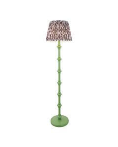 Endon Lighting - Carnaby & Ikat 40cm - 114375 - Green Grey Floor Lamp