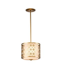 Elstead Lighting - Ziggy - ZIGGY-1P-S-LG - Gold Ceiling Pendant Light