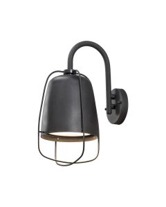 Konstsmide - Perugia - 7526-750 - Black IP44 Outdoor Wall Light