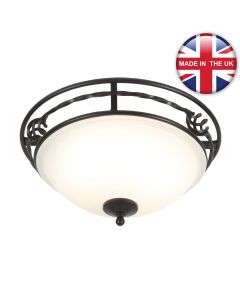 Elstead - Pembroke PB-F-A-BLACK Flush Light