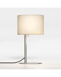 Astro Lighting - Venn - 1433036 & 5043004 - Nickel White Table Lamp With Shade