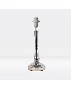 Chrome Stick Table Lamp Base with Stem Detail