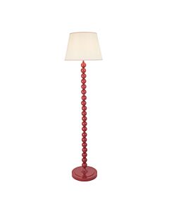 Endon Lighting - Higgledy & Ivy 40cm - 114676 - Pink Vintage White Floor Lamp