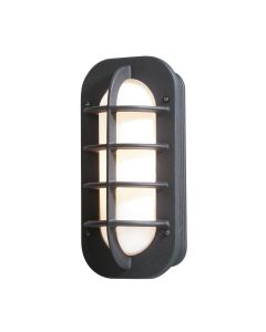 Konstsmide - Loke - 513-752 - Black Outdoor Bulkhead Light