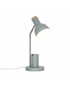 Nordlux - Devone - 2512405023 - Green Wood Task Table Lamp