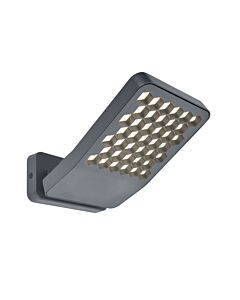 Lutec - Atlantis - 7801601118 - LED Dark Grey Clear IP54 Outdoor Floodlight